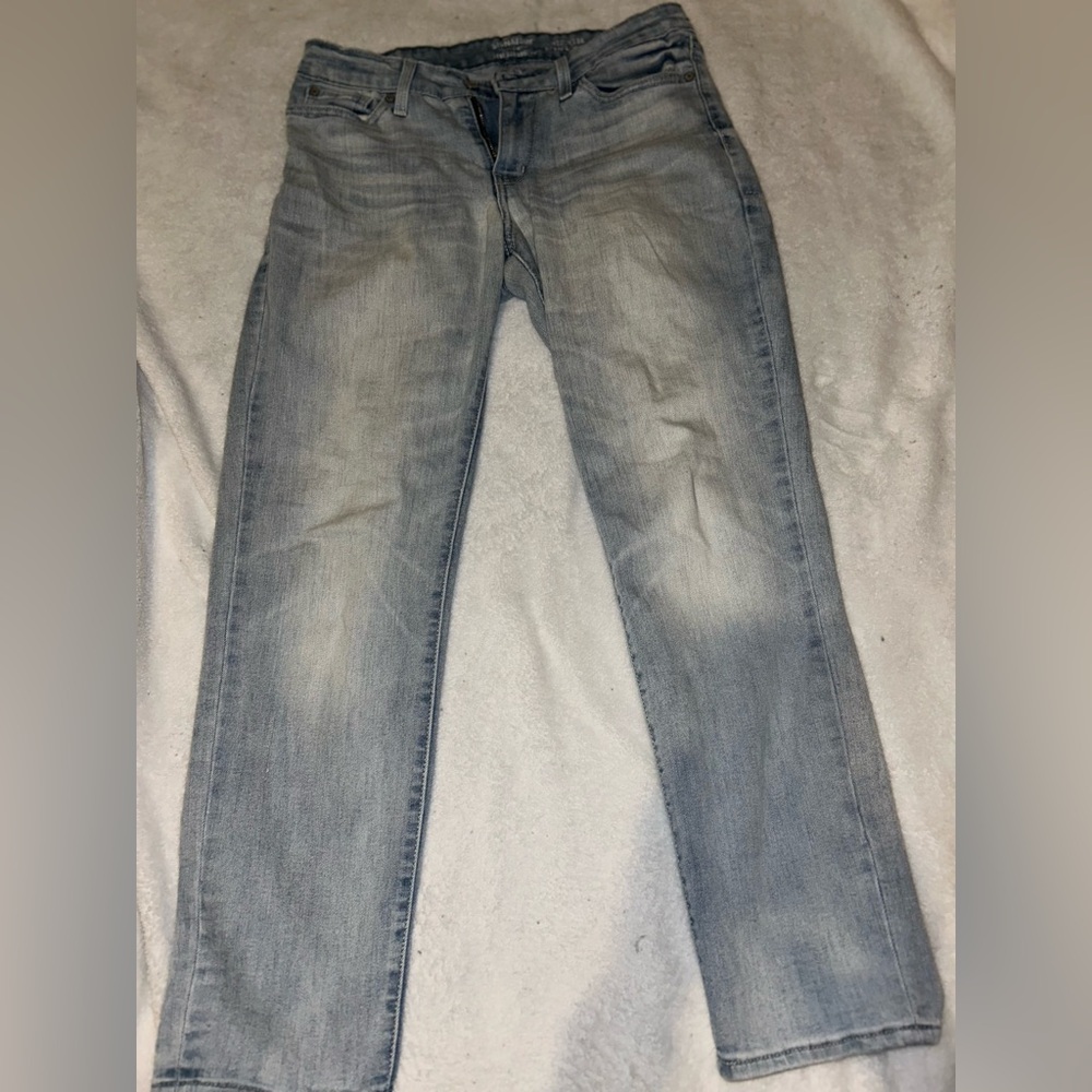 Women’s Levi's Light Blue Straight Leg Jeans W29 Size 8